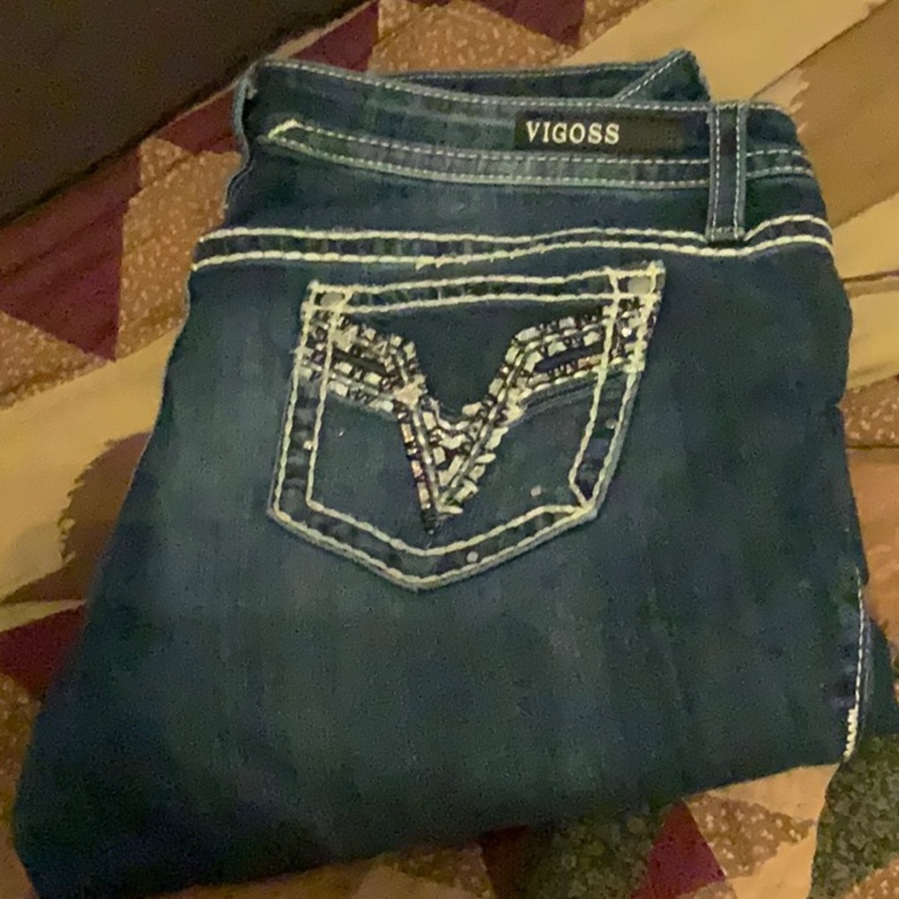 Vigoss jeans thick stitch
